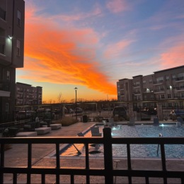 Taking in the sunset views from Alpine Ten55 – make these views your own by stopping by for a tour today!