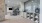 a room with shelves and objects